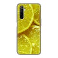 Дизайнерский силиконовый чехол для Realme 6 Лимон