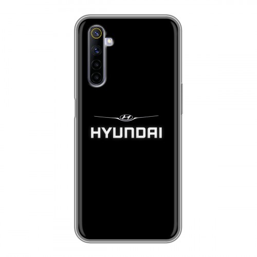 Дизайнерский силиконовый чехол для Realme 6 Hyundai