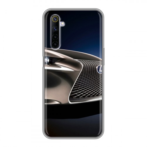 Дизайнерский силиконовый чехол для Realme 6 Lexus