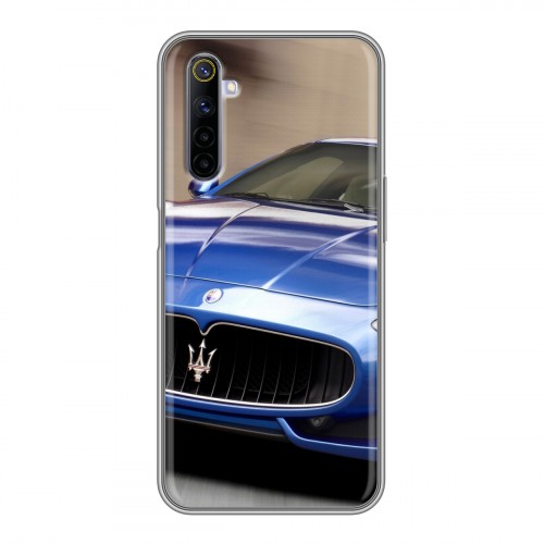 Дизайнерский силиконовый чехол для Realme 6 Maserati