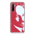 Дизайнерский силиконовый чехол для Realme 6 Владимир Ленин