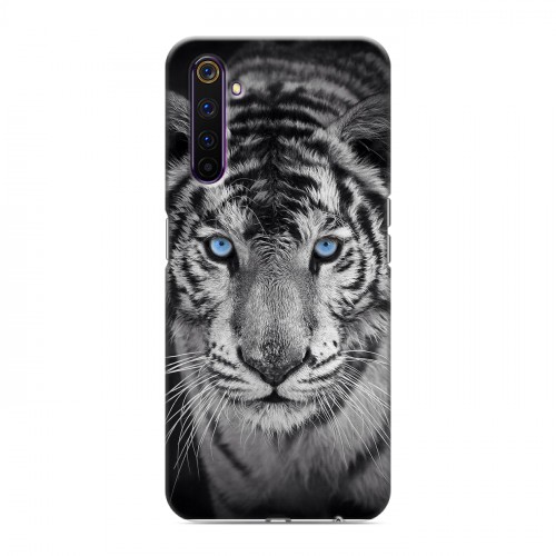 Дизайнерский силиконовый чехол для Realme 6 Pro Тигры