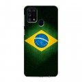 Дизайнерский силиконовый чехол для Samsung Galaxy M31 Флаг Бразилии