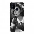Дизайнерский силиконовый чехол для Samsung Galaxy M31 Леди Гага