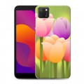 Дизайнерский силиконовый чехол для Huawei Honor 9S Романтик цветы