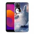 Дизайнерский силиконовый чехол для Huawei Honor 9S Пингвины