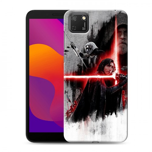 Дизайнерский силиконовый чехол для Huawei Honor 9S Star Wars : The Last Jedi