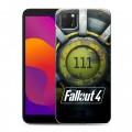 Дизайнерский силиконовый с усиленными углами чехол для Huawei Honor 9S Fallout