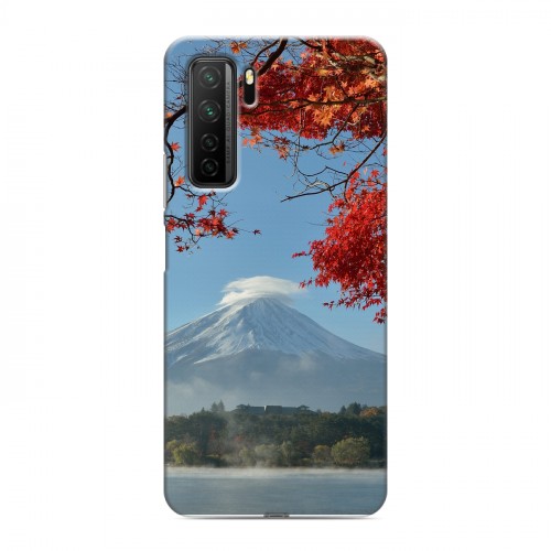 Дизайнерский силиконовый с усиленными углами чехол для Huawei Honor 30S вулкан