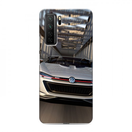 Дизайнерский силиконовый с усиленными углами чехол для Huawei Honor 30S Volkswagen