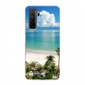 Дизайнерский силиконовый с усиленными углами чехол для Huawei Honor 30S Пляж