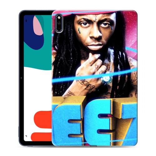 Дизайнерский силиконовый с усиленными углами чехол для Huawei MatePad Lil Wayne
