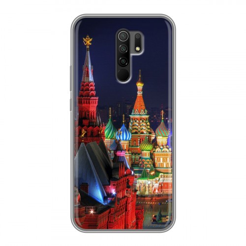 Дизайнерский пластиковый чехол для Xiaomi RedMi 9 Москва