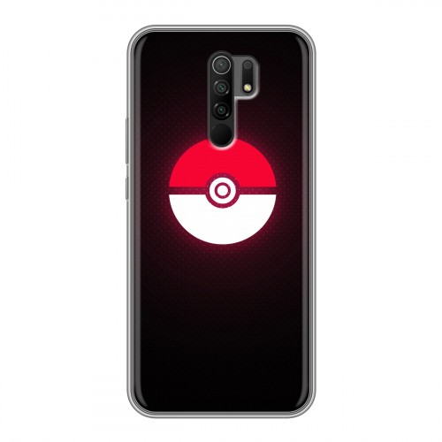 Дизайнерский силиконовый чехол для Xiaomi RedMi 9 Pokemon Go