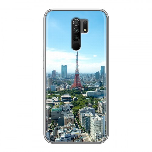 Дизайнерский силиконовый чехол для Xiaomi RedMi 9 Токио