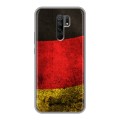 Дизайнерский силиконовый чехол для Xiaomi RedMi 9 Флаг Германии