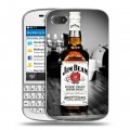 Дизайнерский пластиковый чехол для BlackBerry Q10 Jim Beam