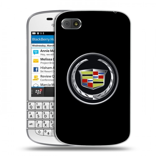 Дизайнерский пластиковый чехол для BlackBerry Q10 Cadillac