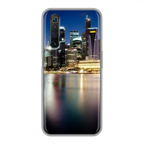 Дизайнерский силиконовый чехол для Realme X3 SuperZoom Сингапур