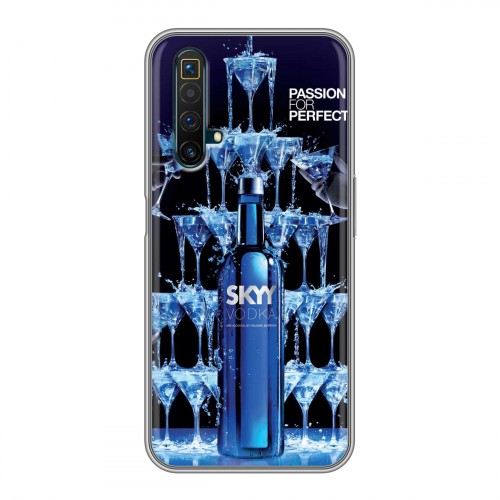 Дизайнерский силиконовый чехол для Realme X3 SuperZoom Skyy Vodka