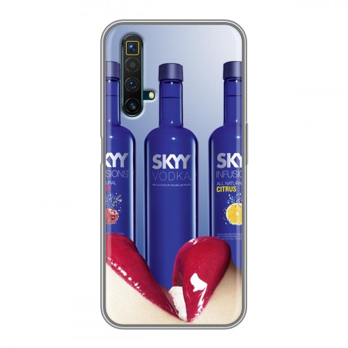 Дизайнерский силиконовый чехол для Realme X3 SuperZoom Skyy Vodka