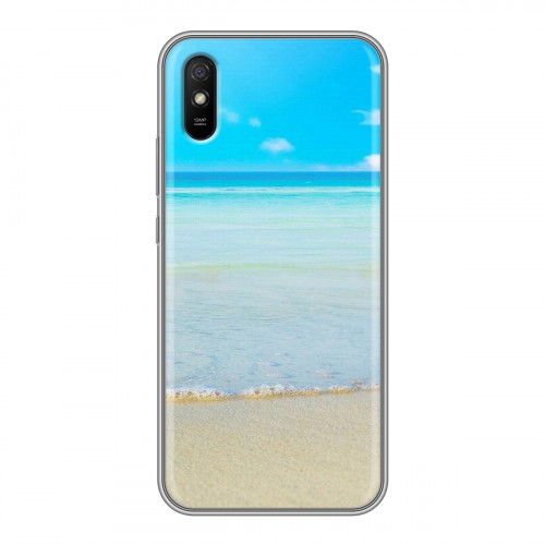 Дизайнерский силиконовый чехол для Xiaomi RedMi 9A пляж
