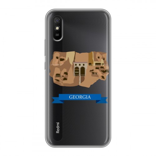 Дизайнерский силиконовый чехол для Xiaomi RedMi 9A Грузия