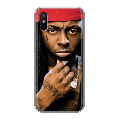 Дизайнерский силиконовый чехол для Xiaomi RedMi 9A Lil Wayne