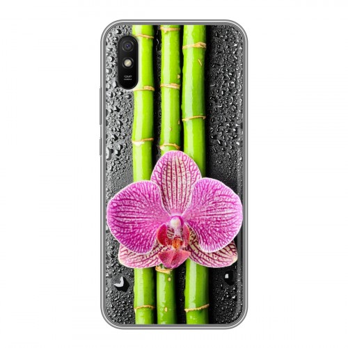 Дизайнерский силиконовый чехол для Xiaomi RedMi 9A Орхидеи