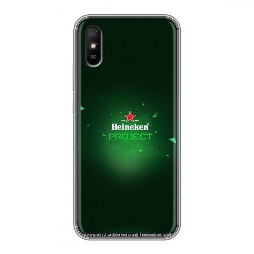 Дизайнерский силиконовый чехол для Xiaomi RedMi 9A Heineken