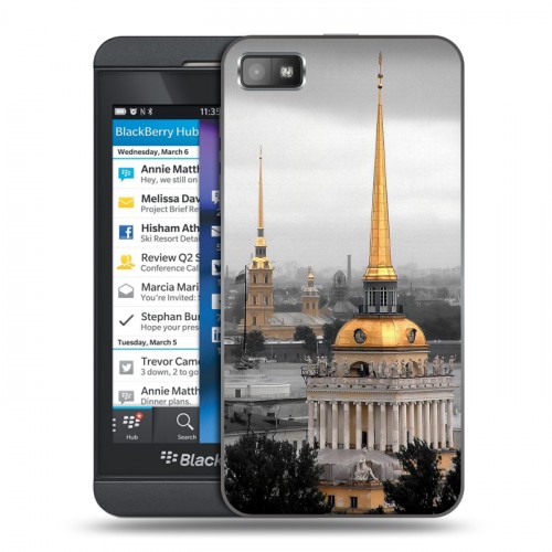 Дизайнерский пластиковый чехол для BlackBerry Z10 Санкт-Петербург