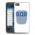 Дизайнерский пластиковый чехол для BlackBerry Z10 День ВДВ