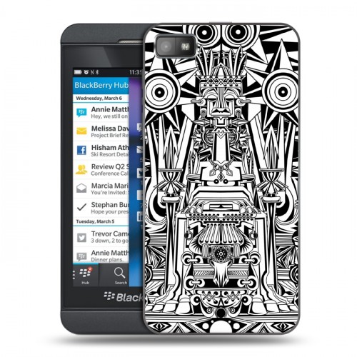 Дизайнерский пластиковый чехол для BlackBerry Z10 Мистические божества