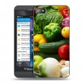 Дизайнерский пластиковый чехол для BlackBerry Z10 Овощи
