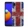 Дизайнерский пластиковый чехол для Samsung Galaxy A01 Core Флаг Британии