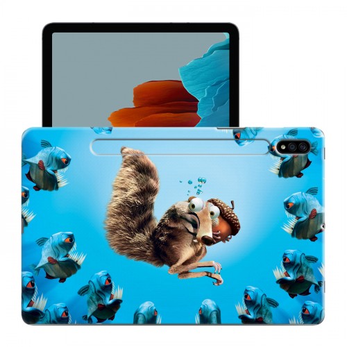 Дизайнерский пластиковый чехол для Samsung Galaxy Tab S7 Ледниковый период