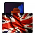 Дизайнерский силиконовый чехол для Samsung Galaxy Tab S7 Plus флаг Британии