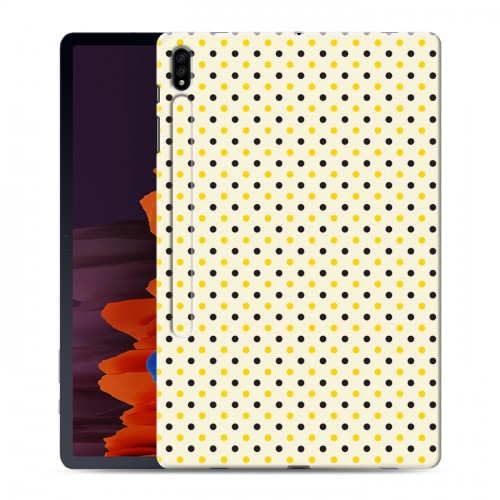 Дизайнерский силиконовый чехол для Samsung Galaxy Tab S7 Plus Пчелиные узоры