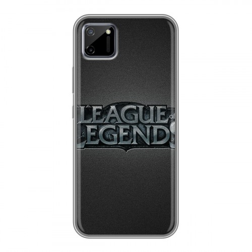 Дизайнерский силиконовый чехол для Realme C11 League of Legends