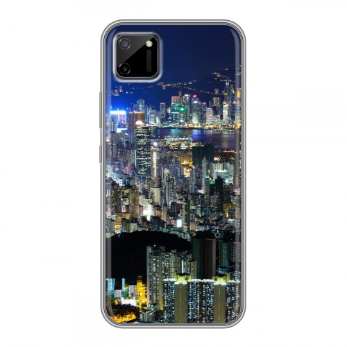 Дизайнерский силиконовый чехол для Realme C11 Гонконг