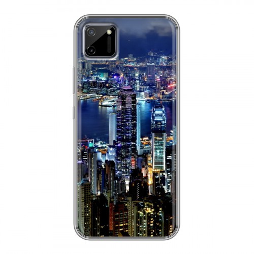 Дизайнерский силиконовый чехол для Realme C11 Гонконг
