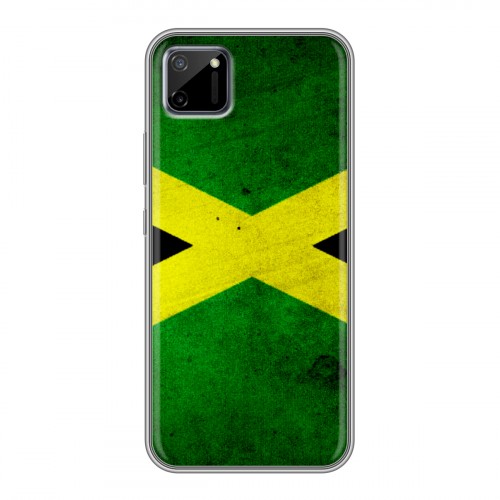 Дизайнерский силиконовый чехол для Realme C11 Флаг Ямайки