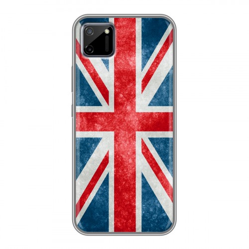 Дизайнерский силиконовый чехол для Realme C11 Флаг Британии