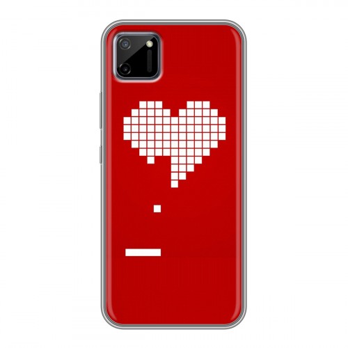 Дизайнерский силиконовый чехол для Realme C11 День Святого Валентина