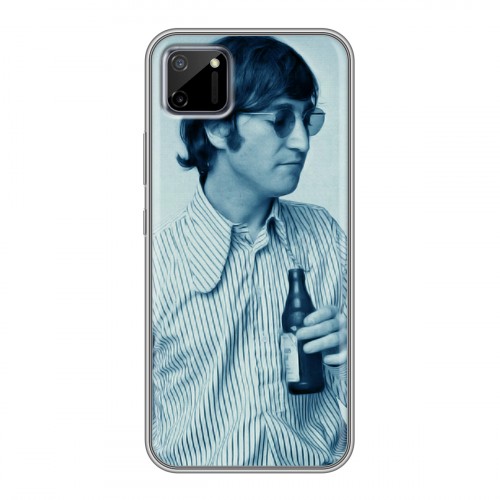Дизайнерский силиконовый чехол для Realme C11 Джон Леннон