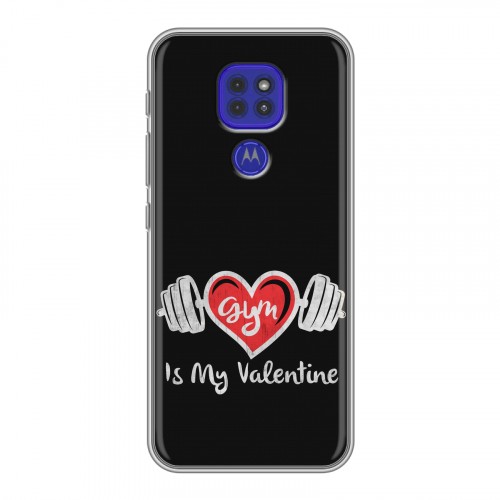 Дизайнерский силиконовый чехол для Motorola Moto G9 Play День Святого Валентина
