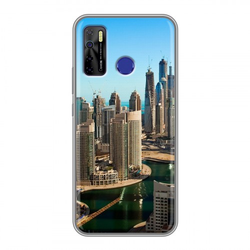 Дизайнерский силиконовый чехол для Tecno Camon 15 Дубаи