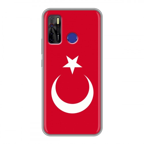 Дизайнерский силиконовый чехол для Tecno Camon 15 Флаг Турции