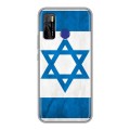 Дизайнерский силиконовый чехол для Tecno Camon 15 Флаг Израиля