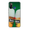 Дизайнерский силиконовый чехол для Tecno Camon 15 Heineken